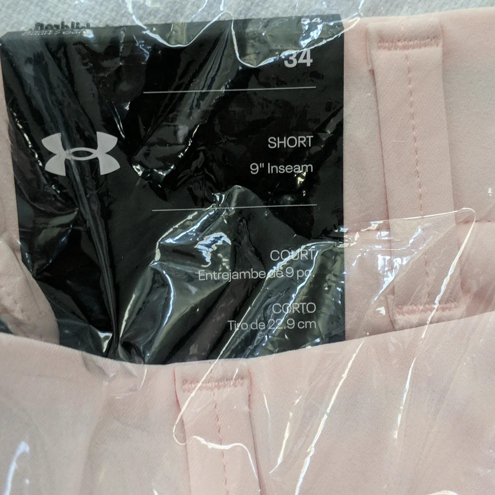 Under Armour Pink Golf Shorts - Picture 3 of 3
